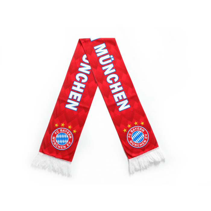 Plush custom football club tassel scarf souvenir