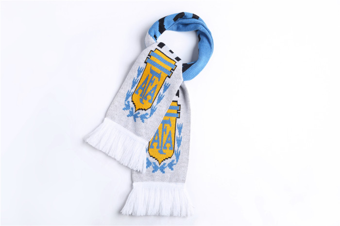 Plush custom football club tassel scarf souvenir