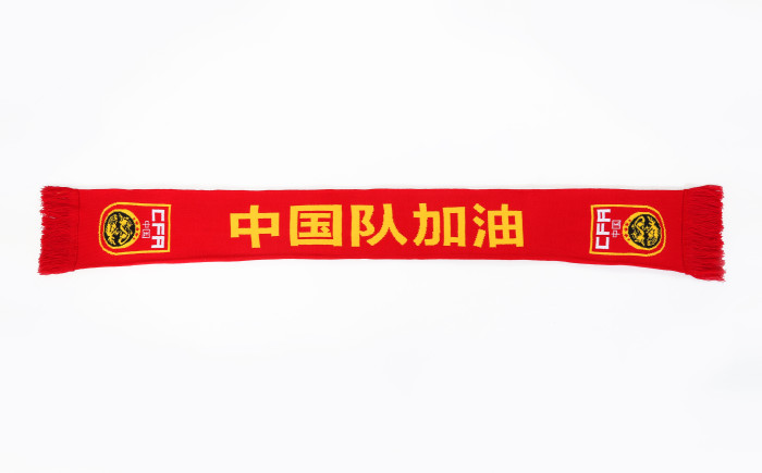 Chinese Super League Knitted Football Club Scarf Plush Souvenir