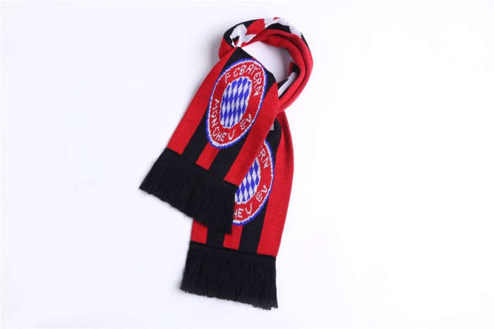 Plush custom football club tassel scarf souvenir