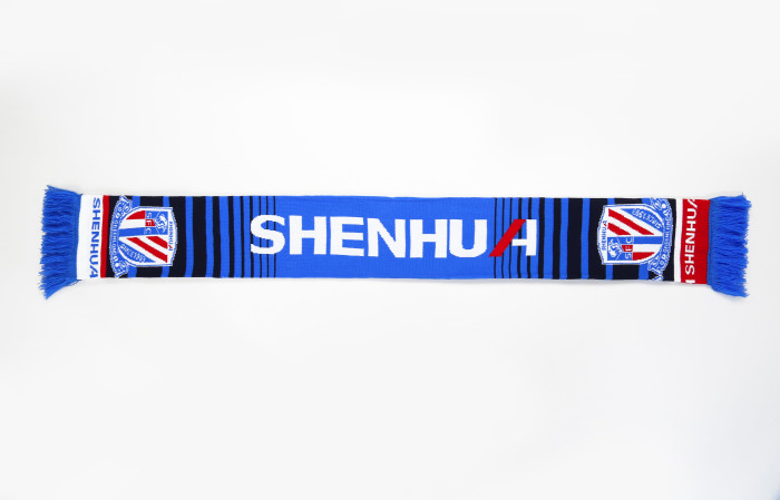 Chinese Super League Knitted Football Club Scarf Plush Souvenir