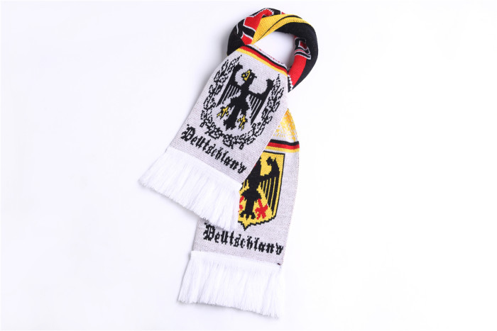 Plush custom football club tassel scarf souvenir