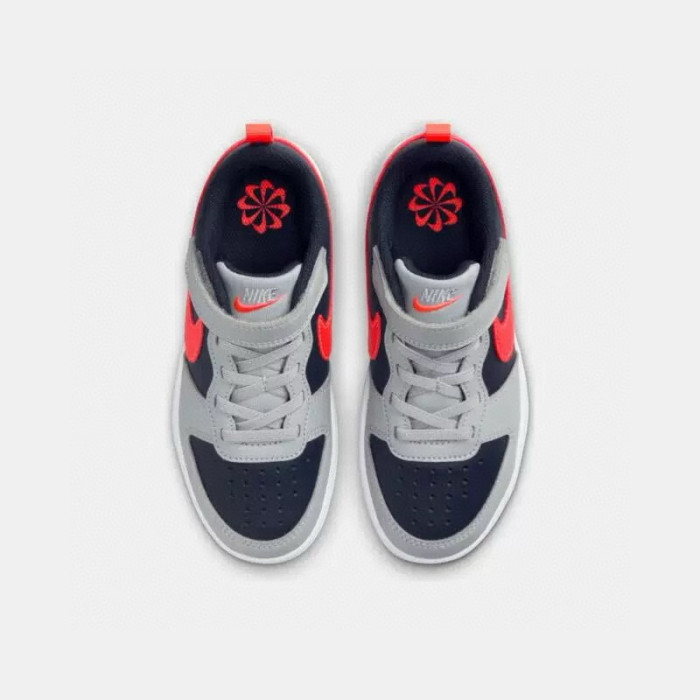 Air Force Low Top Work Kids Shoes FG22-36 Grey Red Black