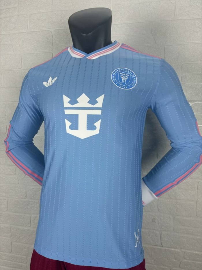 Inter Miami Third Man Player Version Long Sleeve Jersey 25/26