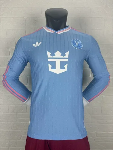 Inter Miami Third Man Player Version Long Sleeve Jersey 25/26