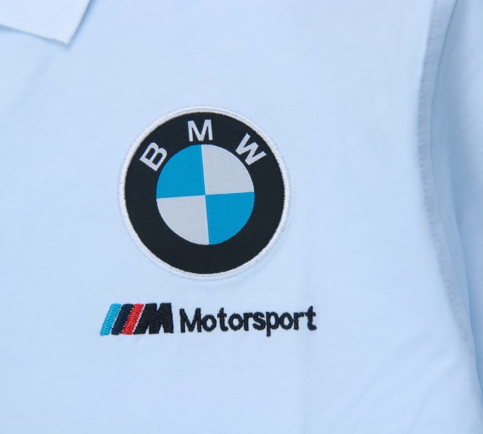 BMW Motorsport Polo Shirt White NO Number