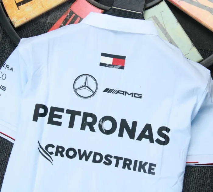 2024 Mercedes AMG Petronas Polo Shirt White