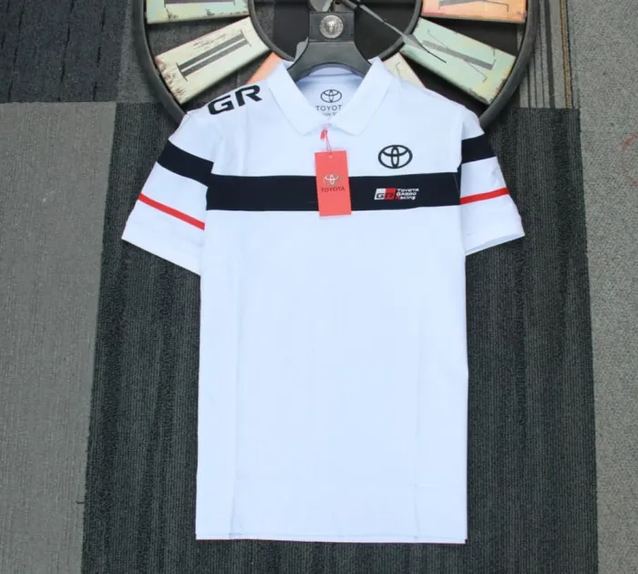 Toyota Team Polo Shirt White