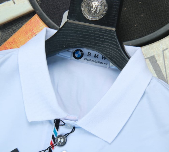 BMW Motorsport Polo Shirt White NO Number