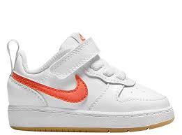 Air Force Low-Top Children's Casual Sneakers White Orange