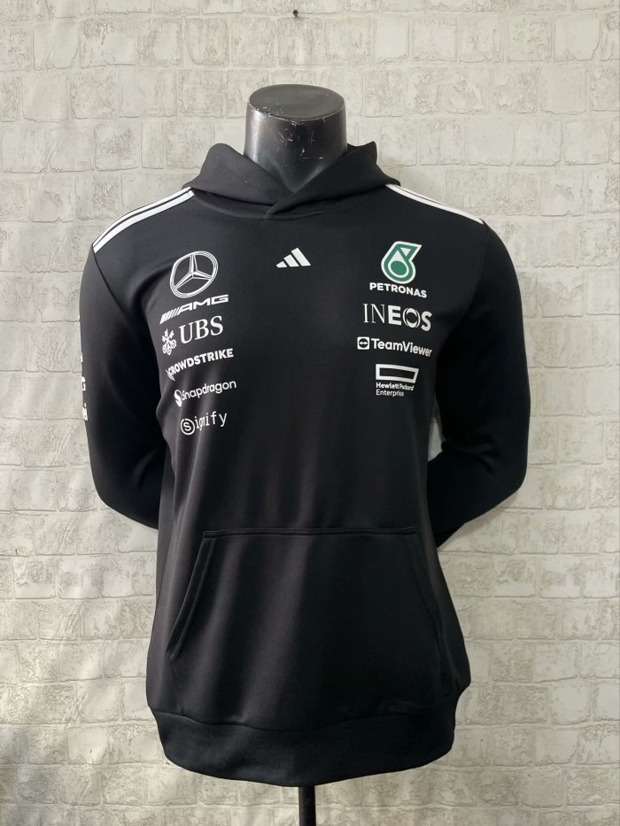 2025 Mercedes AMG Hoodie Black NO Number