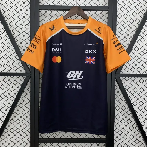 2025 McLaren T-Shirt Black NO.4 NORRIS
