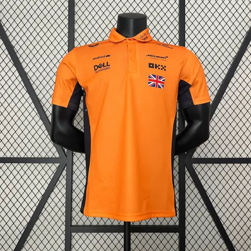 McLaren Polo Shirt Orange NO.4 NORRIS