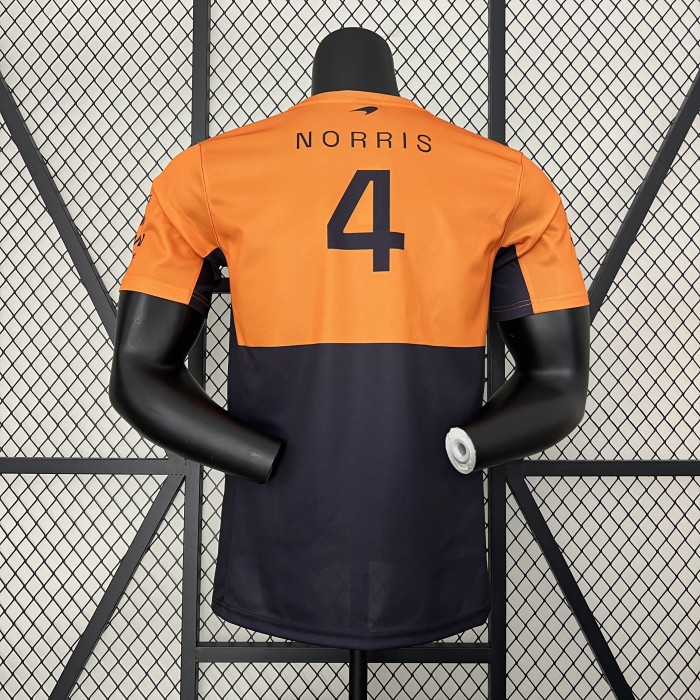 McLaren Polo Shirt Black NO.4 NORRIS