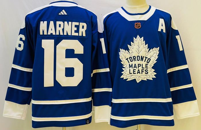 Toronto Maple Leafs Game Worn Jersey Blue 22/23 NO.16 NMARNER