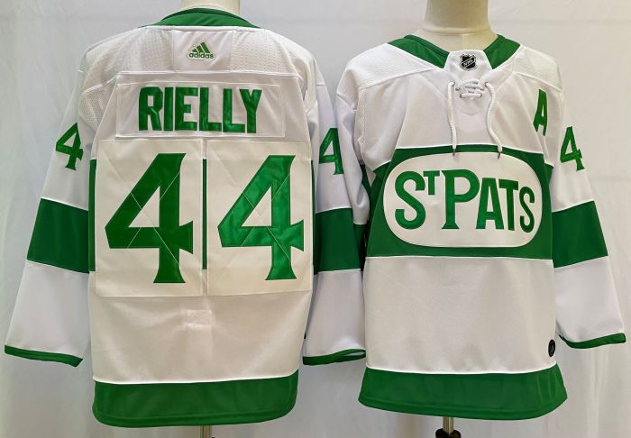 Toronto Maple Leafs  Alternate Player Jersey  Green 18/19 NO.44 RIELLY