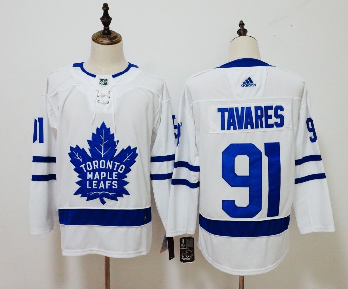 Toronto Maple Leafs Home Jersey White 2022 NO.91 TAVARES