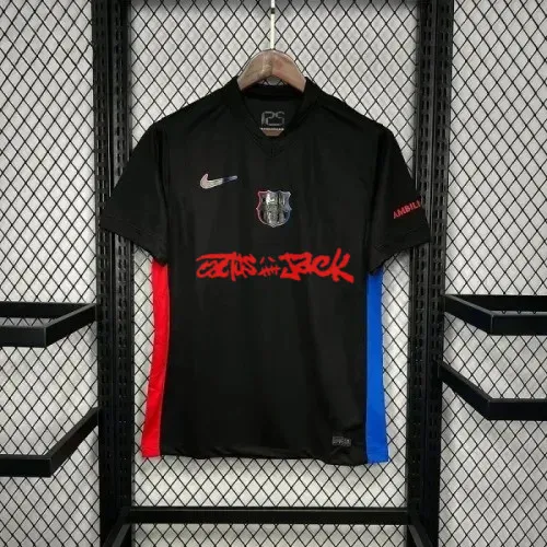 Barcelona Away Travis Scott Men Jersey 25/26