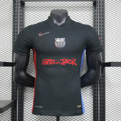 Barcelona Away Travis Scott Player Jersey 25/26