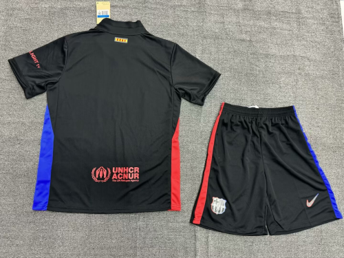 Barcelona Away Travis Scott Kids Suit 25/26