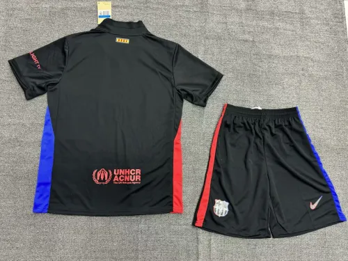 Barcelona Away Travis Scott Kids Suit 25/26