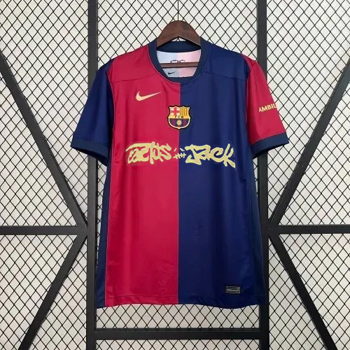 Barcelona Home Travis Scott Men Jersey 25/26