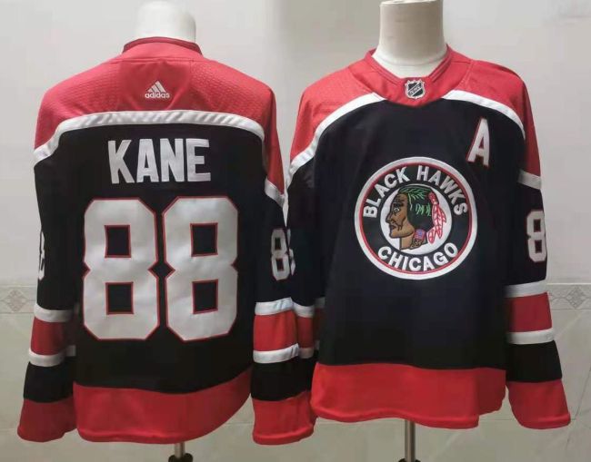 Chicago Blackhawks Player Jersey Retro Red NO.88 KANE