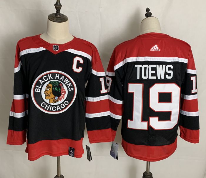 Chicago Blackhawks Player Jersey Retro Red NO.19 TOEWS