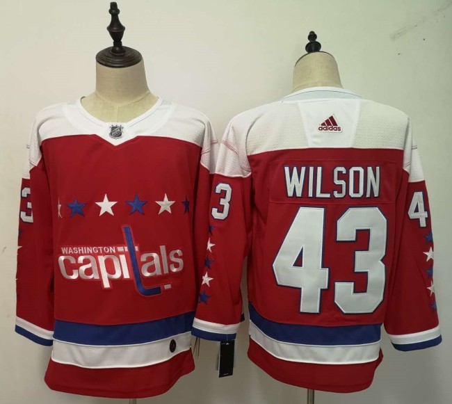 Washington Capitals Alternate Jersey Red NO.43 WILSON