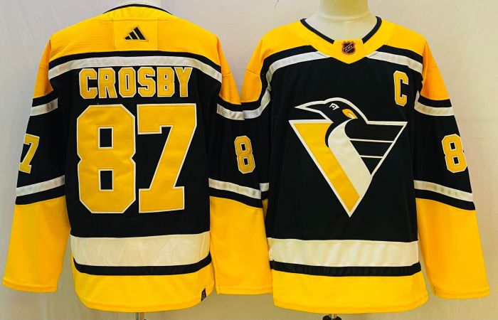 Pittsburgh Penguins Jersey Special Edition 2.0 Black NO.87 CROSBY