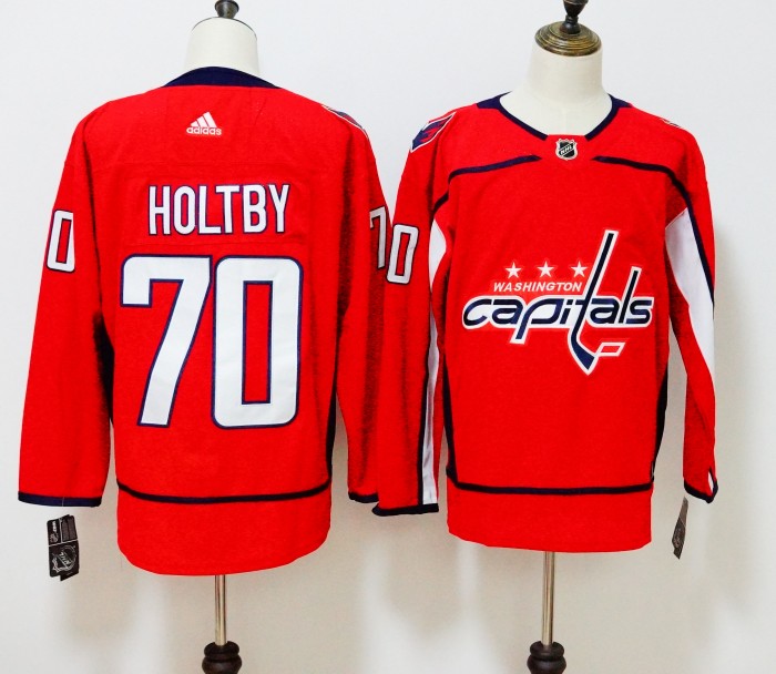 Washington Capitals Home Player Red NO.70 HOLTBY