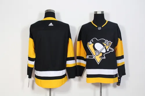 Pittsburgh Penguins Home Jersey Black NO Number