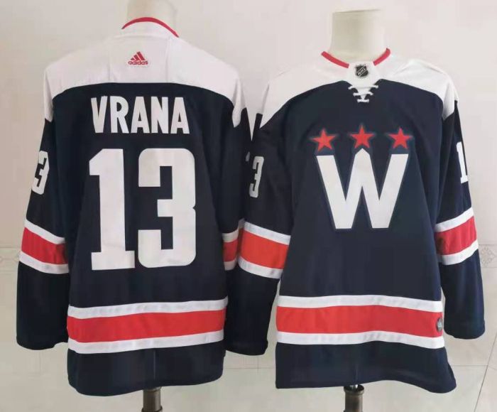 Washington Capitals Alternate Jersey Navy NO.13 VRANA