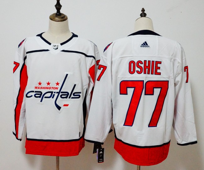Washington Capitals Home Player White NO.77 OSHIE