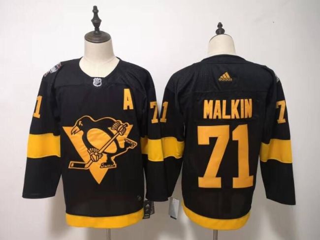Pittsburgh Penguins 2019 Stadium Series Jersey Black NO.71 MALKIN