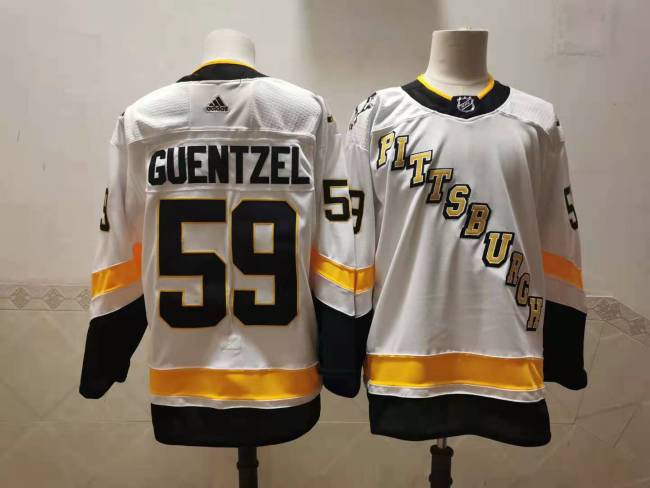 Pittsburgh Penguins 21/22  Alternate Player Jersey White  NO.59 GUENTZEL
