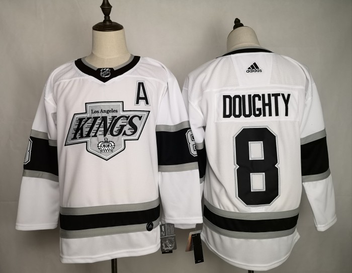Los Angeles Kings Player Jersey Black 1992/93 NO.8 DOUGHTY