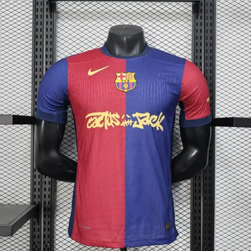 Barcelona Home Travis Scott Player Jersey 25/26