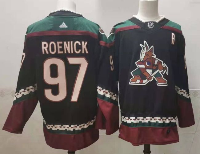 Arizona Coyotes 18/19 Home Breakaway Jersey Black NO.97 ROENICK