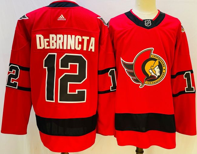 Ottawa Senators 20/21 Reverse Retro Jersey Red NO.12 DEBRINGTA