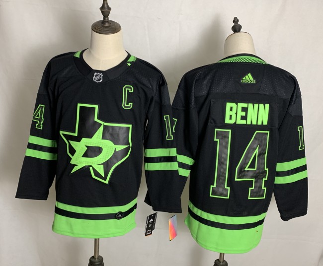 Dallas Stars Alternate Jersey Black 20/21 NO.14 BENN