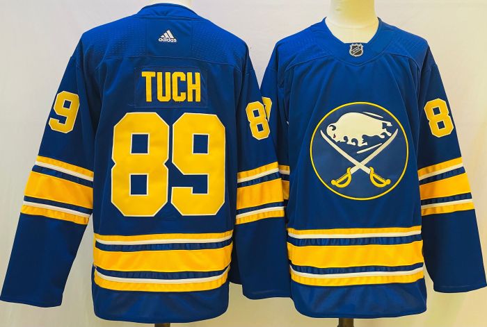 Buffalo Sabres Home Breakaway Player Jersey Throwback Blue NO.89 TUCH