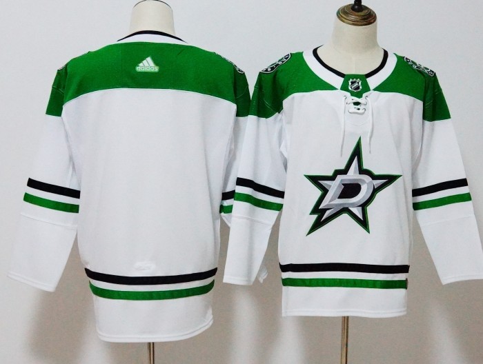 Dallas Stars Road Jersey White 2020 NO Number