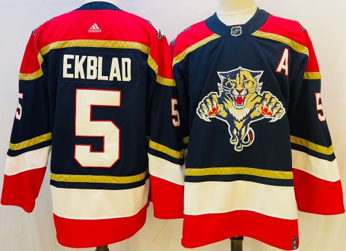 Florida Panthers 20/21 Special Edition Breakaway Player Jersey Blue NO.5 EKBLAD