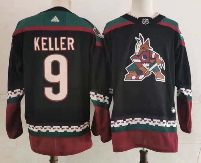 Arizona Coyotes 18/19 Home Breakaway Jersey Black NO.9 KELLER