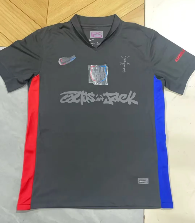 Barcelona Away Limited Edition Travis Scott Man Jersey 24/25