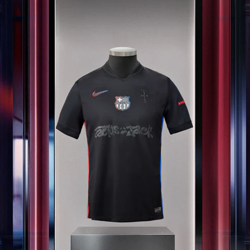 Barcelona Away Limited Edition Travis Scott Man Jersey 24/25