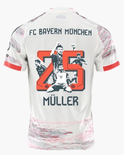 Bayern Munich Special Thomas Müller Away Man Jersey 25/26