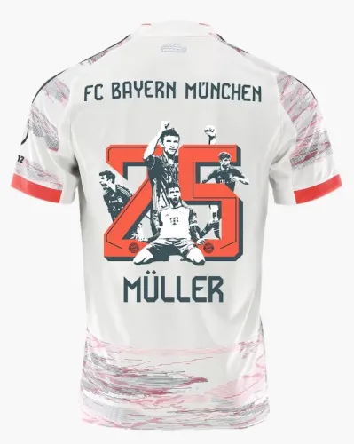 Bayern Munich Special Thomas Müller Away Man Jersey 25/26