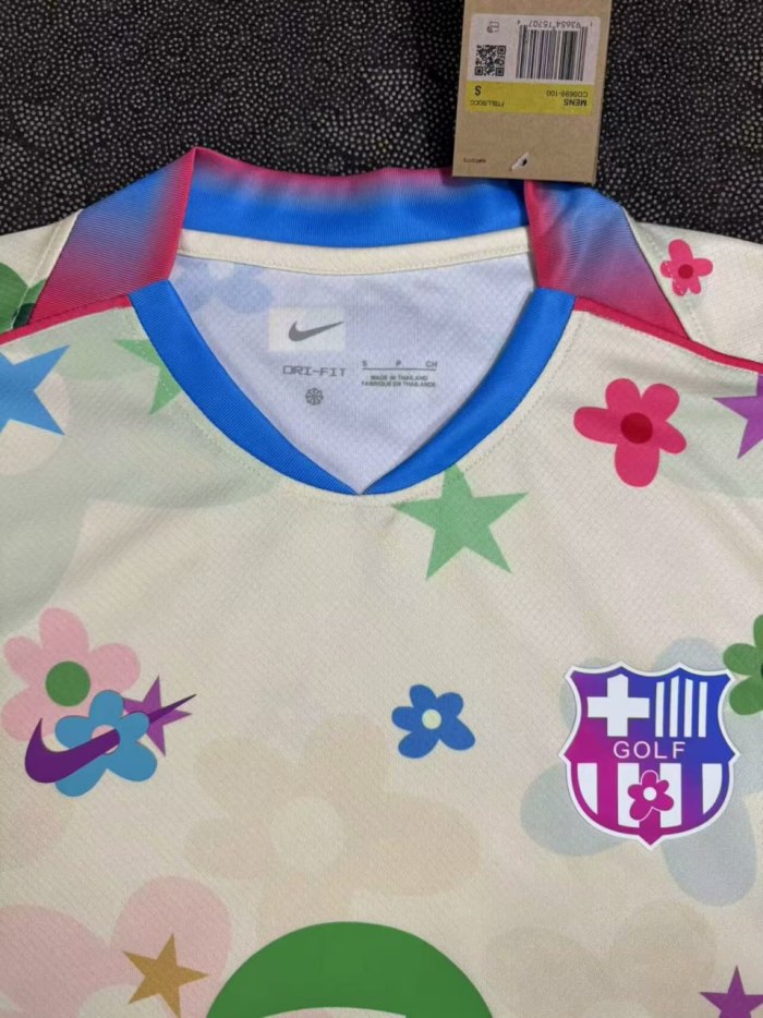 Barcelona Pattern Golf Special Edition Man Jersey 25/26